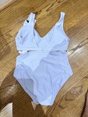 lululemon athletica Light Lavender Two-Piece High-Waist Swim Bikini